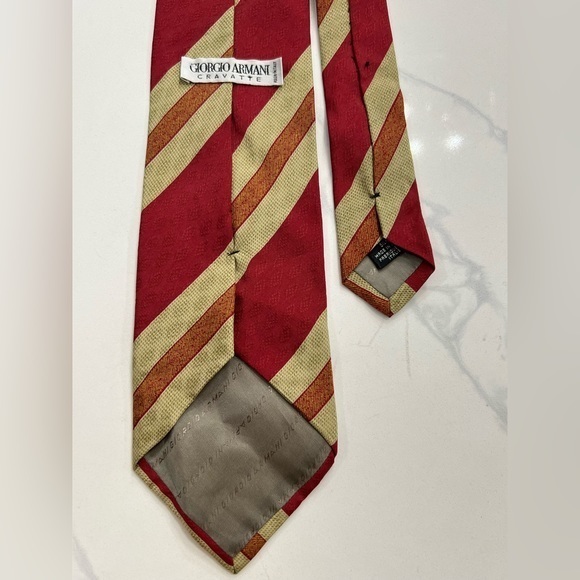 Giorgio Armani VINTAGE Tie - Picture 3 of 4